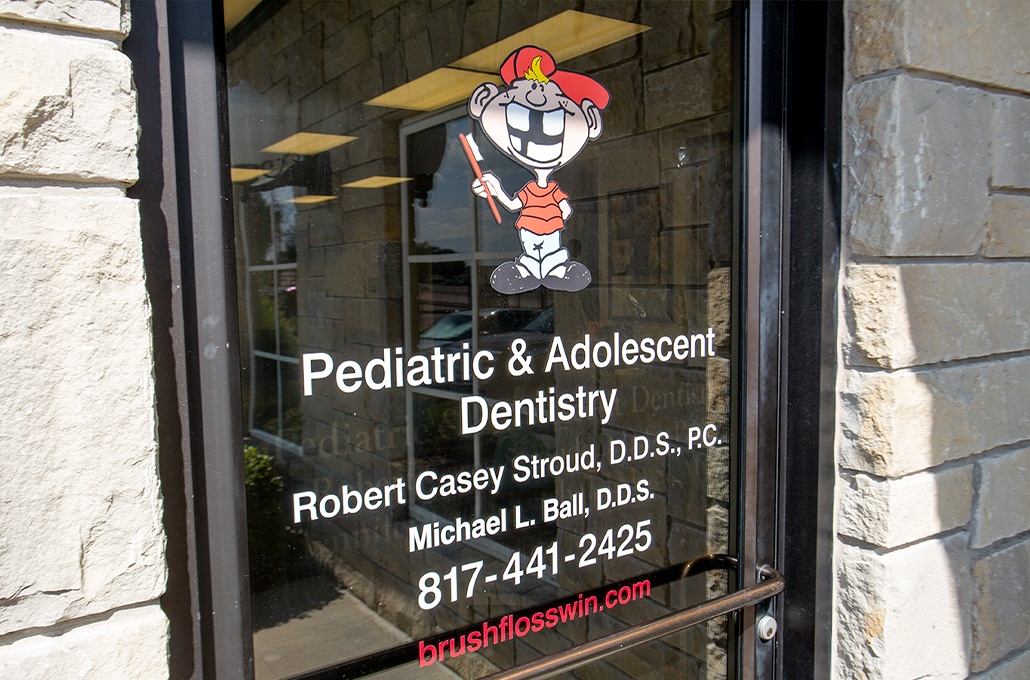Front entrance of Stroud Pediatric Dentistry